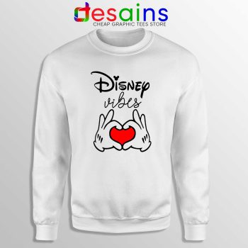 Buy Sweatshirt Disney Vibes Mickey Mouse Love Hands Crewneck