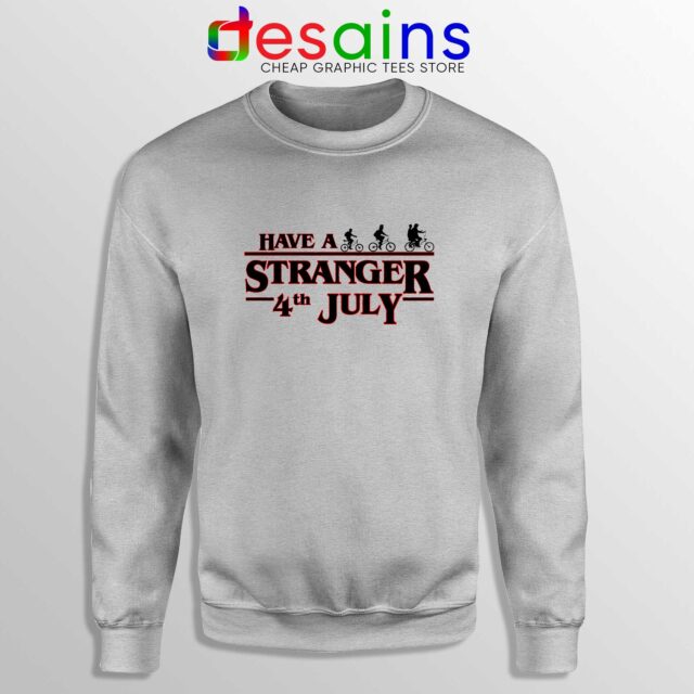 Sweatshirt Stranger Things 4th July Season 4 Netflix Series