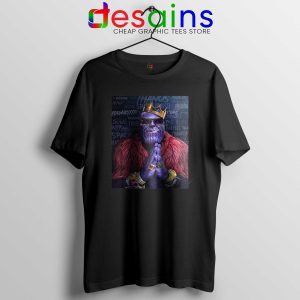 Buy Tshirt Black Thanos Notorious BIG Tee Shirt Avengers Endgame