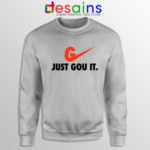 Cheap Sweatshirt Sport Grey Just Gou It Crewneck Sweater Peggy Gou DJ