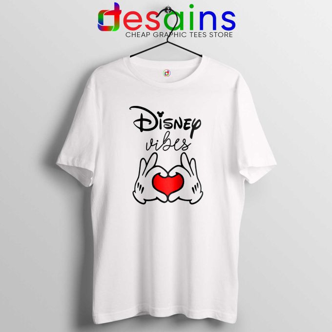 Cheap Tshirt Disney Vibes Mickey Mouse Love Hands On Sale