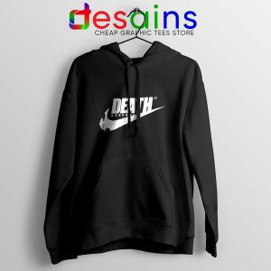 Death Just Do It Hoodie Japanese Nike Parody Hoodies Adult Unisex