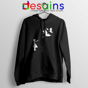 Hoodie Black Bansky Dragons Dracarys Game of Thrones