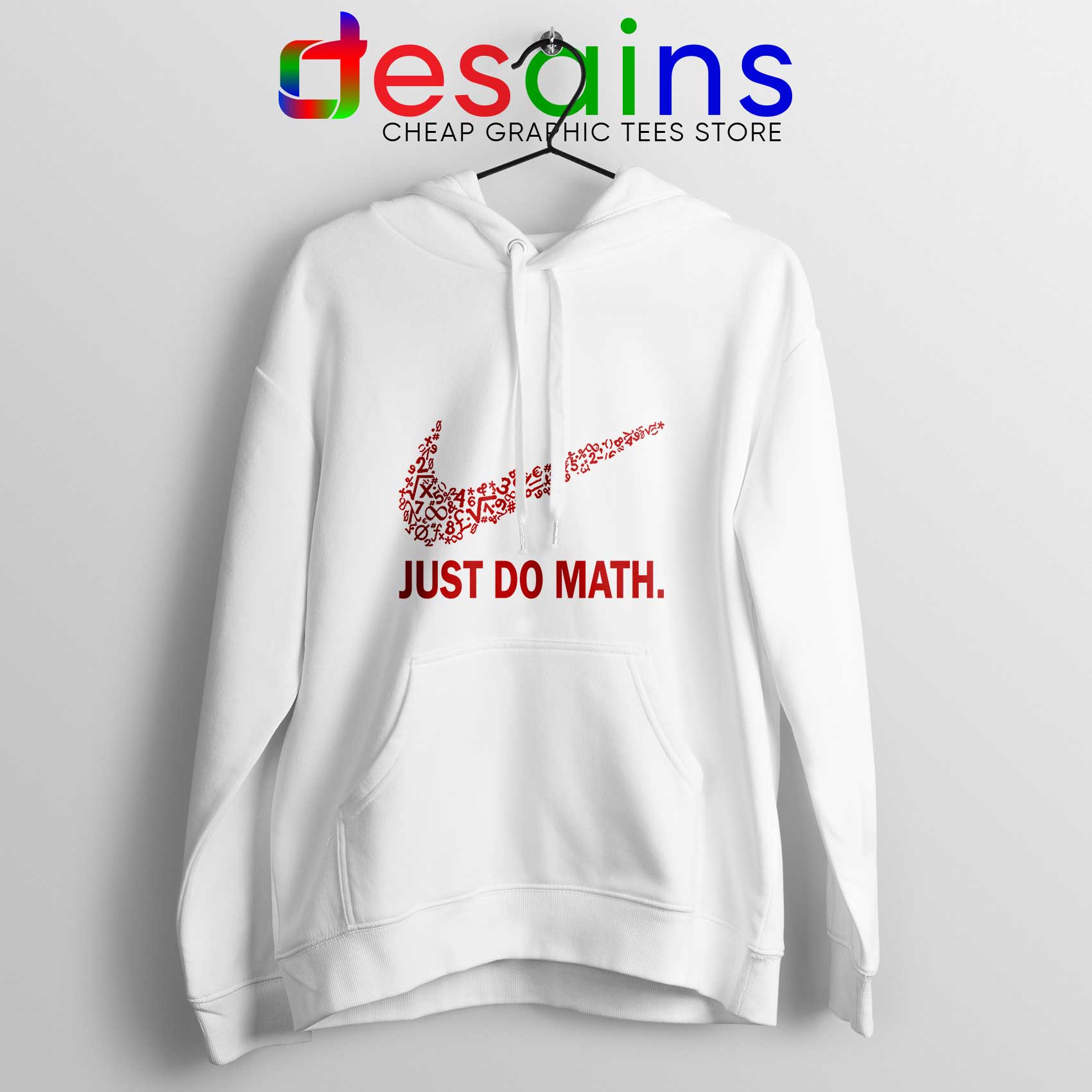 Just Do Math Tee Shirt Just Do it Nike Parody Cool Games - DESAINS.COM