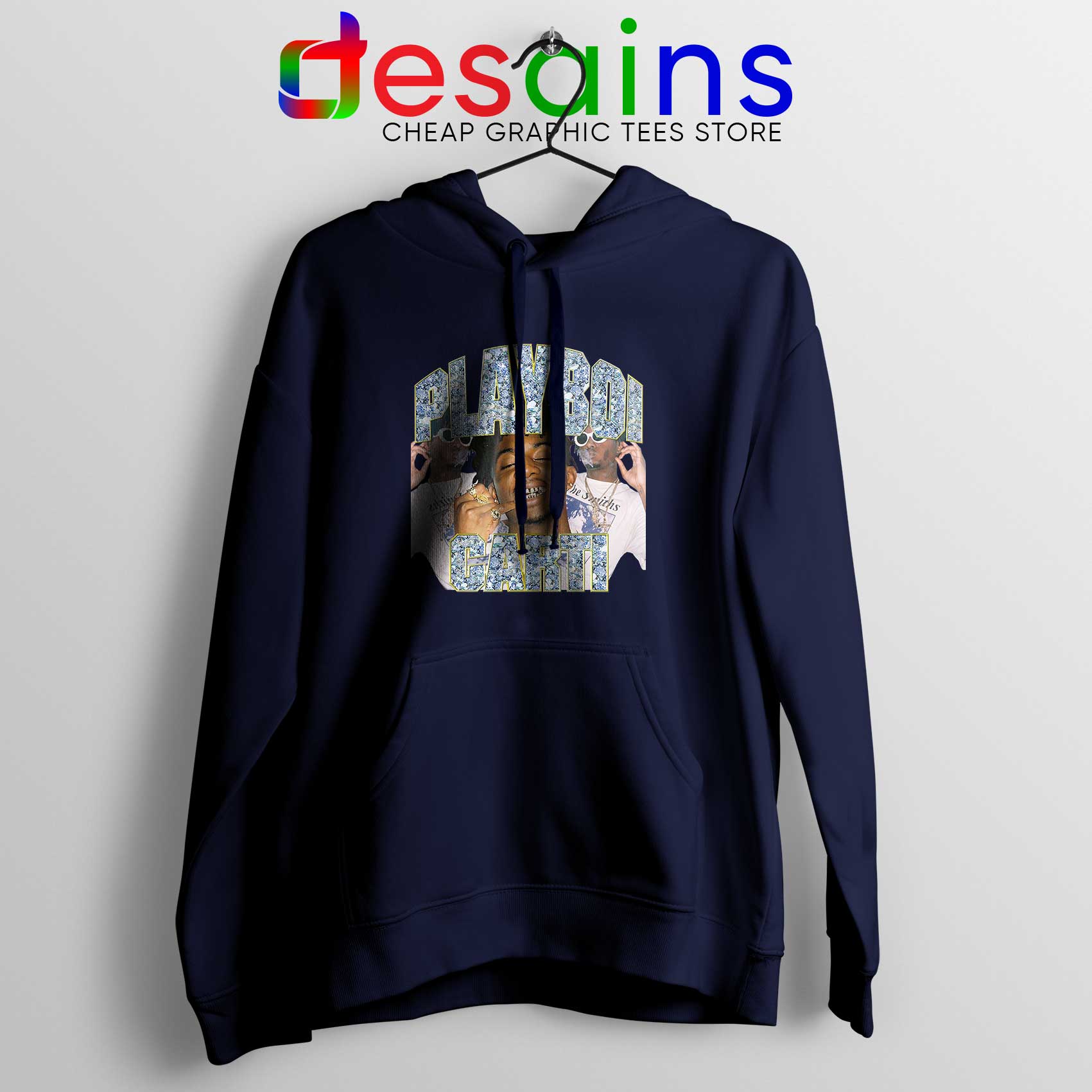 Hoodie Playboi Carti Vintage Hip Hop Album Cover - DESAINS STORE