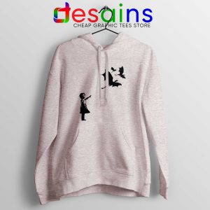 Hoodie Sport Grey Bansky Dragons Dracarys Game of Thrones