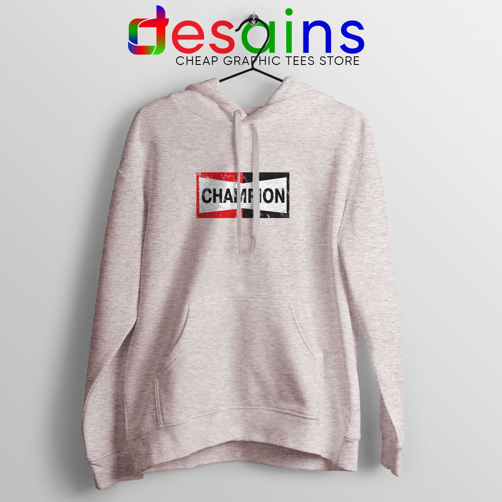 cheap grey champion hoodie