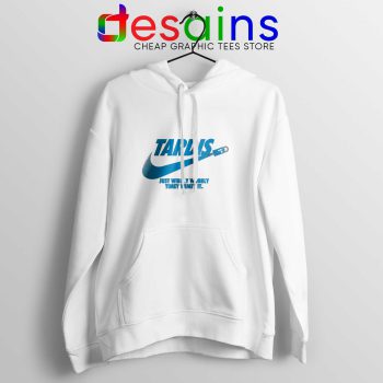 Hoodie White Just Wibbly Wobbly Timey Wimey Hoodies Tardis Just do it