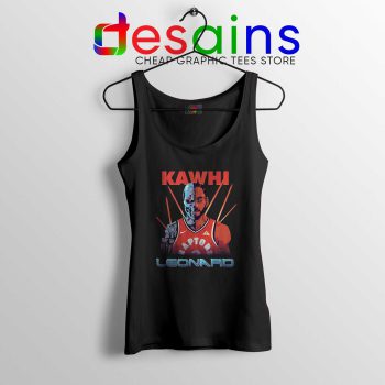 Kawhi Leonard Claw Raptor Black Tank Top Toronto Raptors NBA Tanks