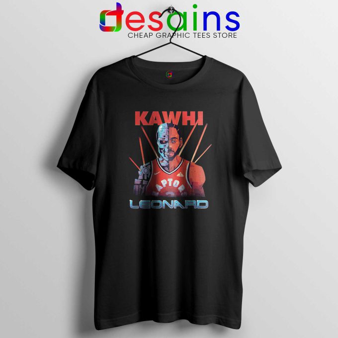 Kawhi Leonard Claw Raptor Black Tee Shirt Kawhi Leonard NBA Tshirt