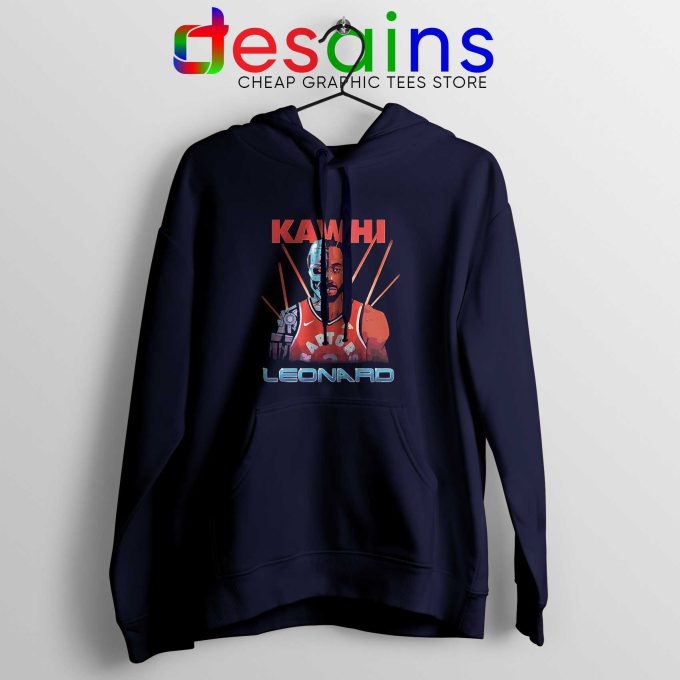 Kawhi Leonard Claw Raptor Navy Hoodie Toronto Raptors Cheap Hoodies