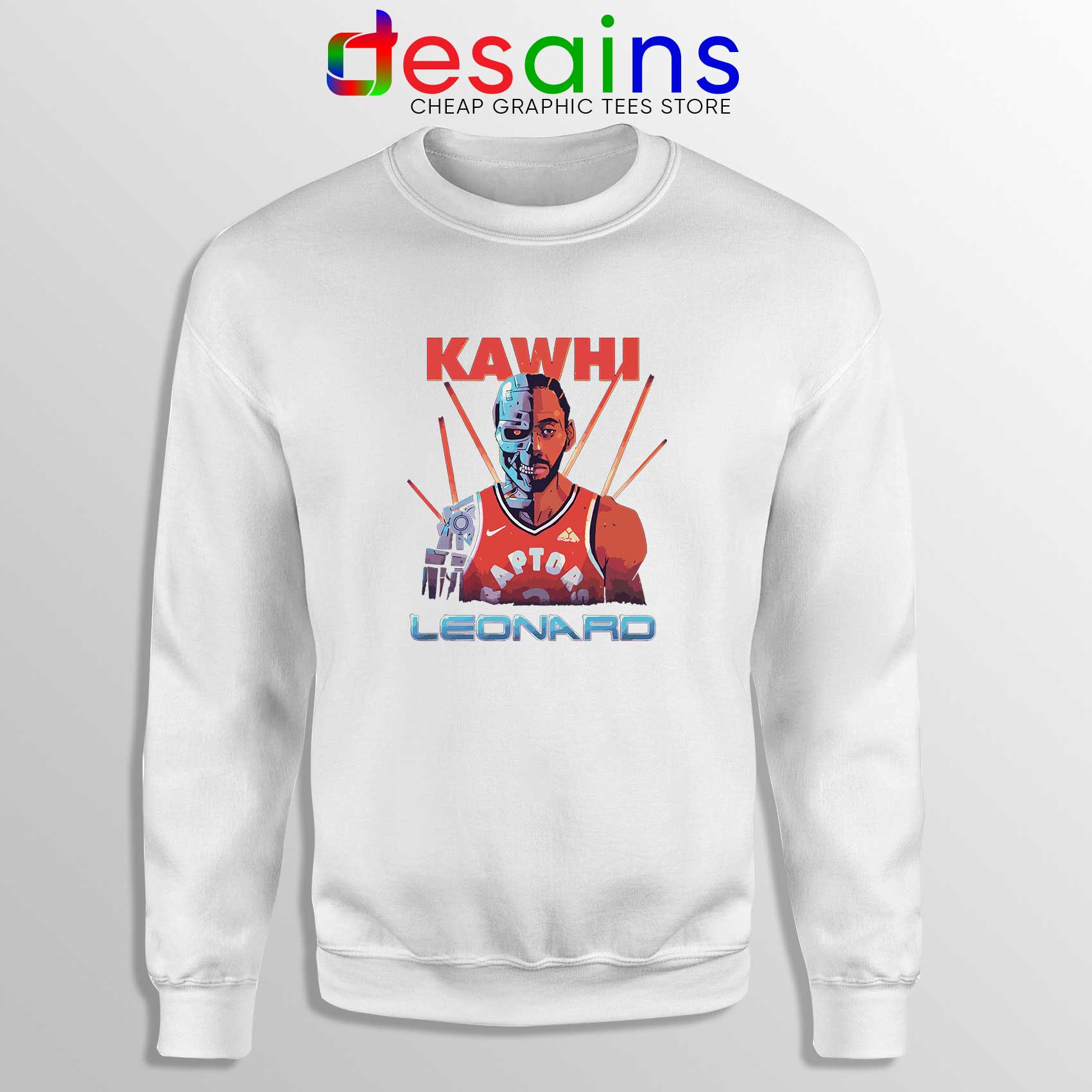 Kawhi Leonard Claw Raptor Sweatshirt Cheap Graphic NBA