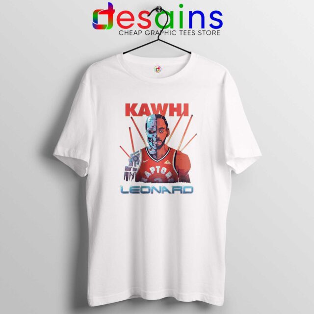 Kawhi Leonard Claw Raptor Tee Shirt NBA Poster Art