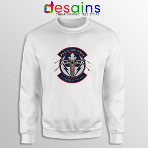 Rogue Squadron Patch White Sweatshirt Star Wars Sweater