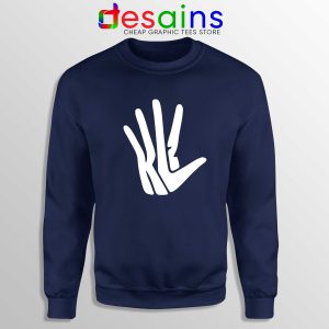 Sweatshirt Navy Blue Klaw Logo Unofficial Kawhi Leonard