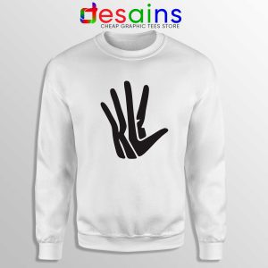 Sweatshirt White Klaw Logo Unofficial Kawhi Leonard