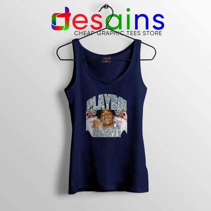 Tank Top Playboi Carti Vintage Hip Hop Jordan Terrell Carter