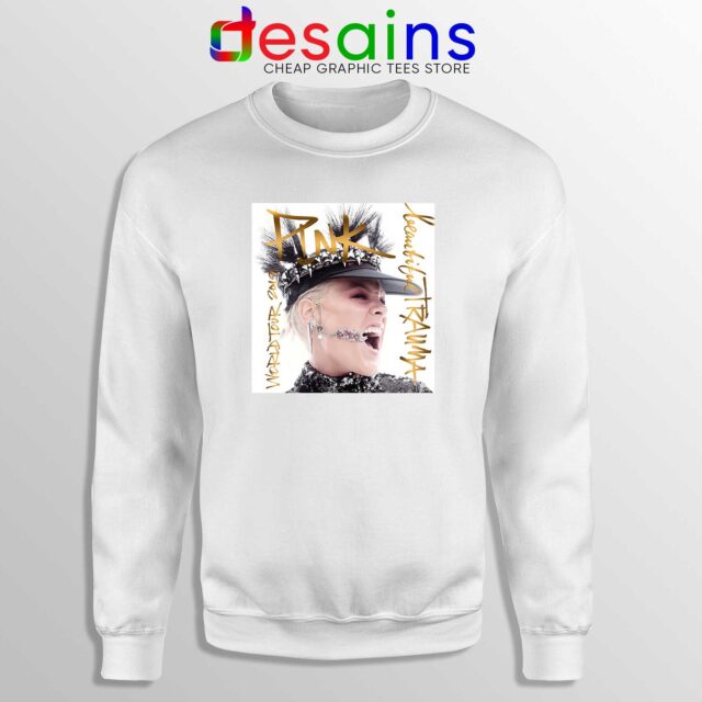Beautiful Deep Pink Sweatshirt 2023 Tour Beautiful Trauma