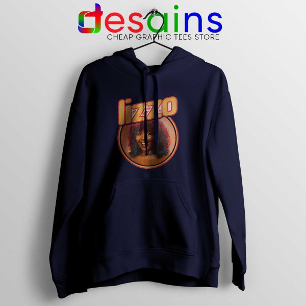 Best Hoodie Navy Lizzo American Singer Vintage Merch Hoodies