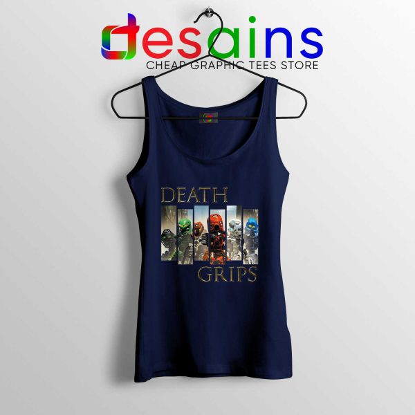 Bionicle Toa Mata Navy Tank Top Death Grips Custom Tank Tops