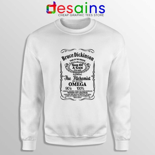 Bruce Dickinson Son Of A Gun Sweatshirt Maiden Lead Singer