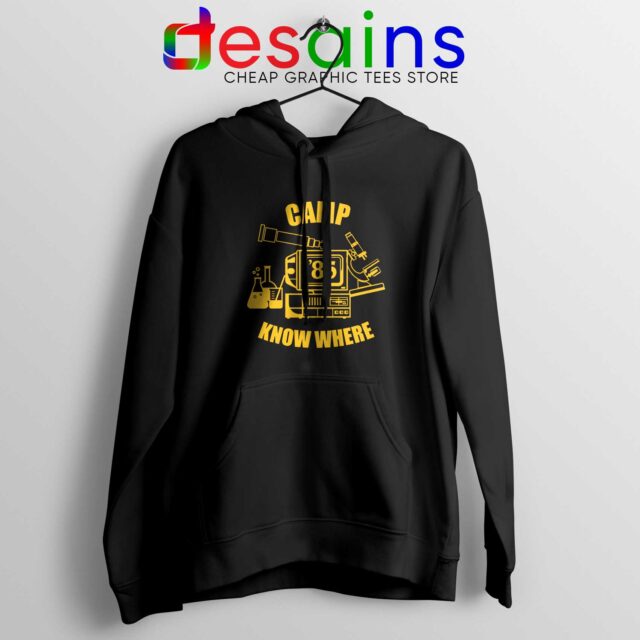 Hoodie Camp Know Where Stranger Things 4 Series Netflix