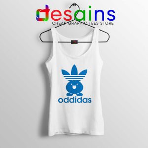 Buy Tank Top Oddidas Oddish Pokemon Adidas Classic Logo Tanks Funny