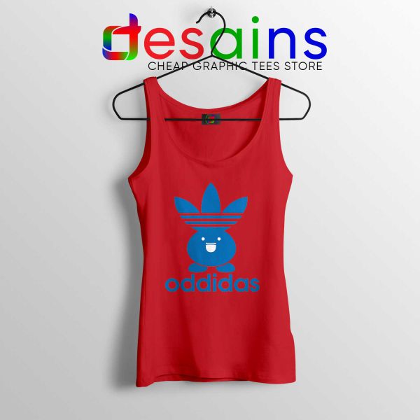 Buy Tank Top Red Oddidas Oddish Pokemon Adidas Classic Tanks