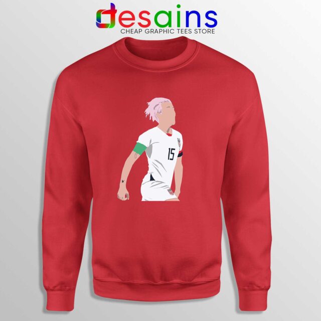 NWSL Megan Rapinoe Sweatshirt Soccer Midfielder USA