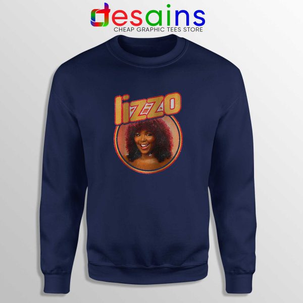 Cheap Sweatshirt Navy Lizzo American Singer Vintage Merch Size S-3XL