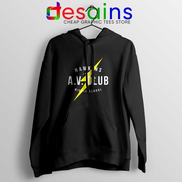 Hawkins AV Club Hoodie Cheap Graphic Hoodies Stranger Things Gifts