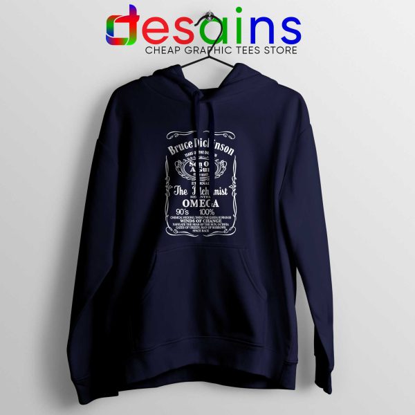 Hoodie Navy Bruce Dickinson Son Of A Gun Cheap Hoodies Bruce Dickinson