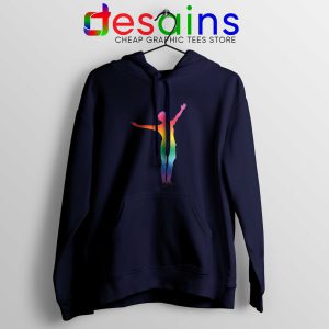 Hoodie Navy Megan Rapinoe PRIDE USWNT World Cup Hoodies