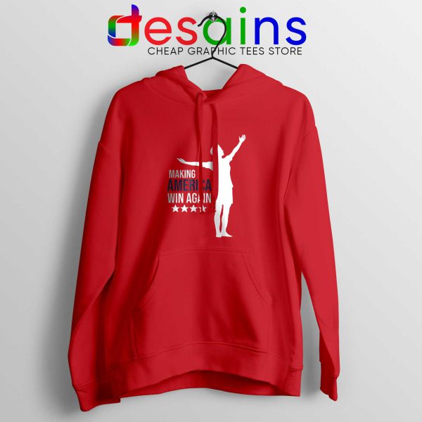 Hoodie Red Megan Rapinoe Making America Win Again