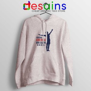 Hoodie Sport Grey Megan Rapinoe Making America Win Again