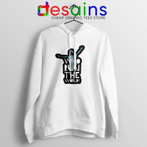 Hoodie White Rapinoe Who Run the World Hoodies Unisex Megan Rapinoe