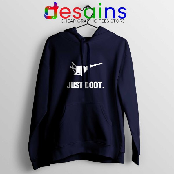 Just Doot Navy Hoodie Just Do it Horn Music Cheap Hoodies Unisex