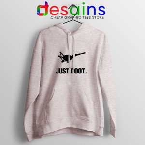 Just Doot Sport Grey Hoodie Just Do it Horn Music Cheap Hoodies Unisex