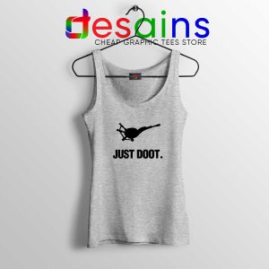 Just Doot Sport Grey Tank Top Just Do it Horn Music Tank Tops Nike Parody