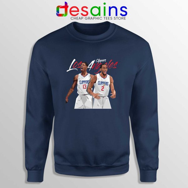 Kawhi Leonard Paul George Sweatshirt LA Clippers NBA Cheap Sweater