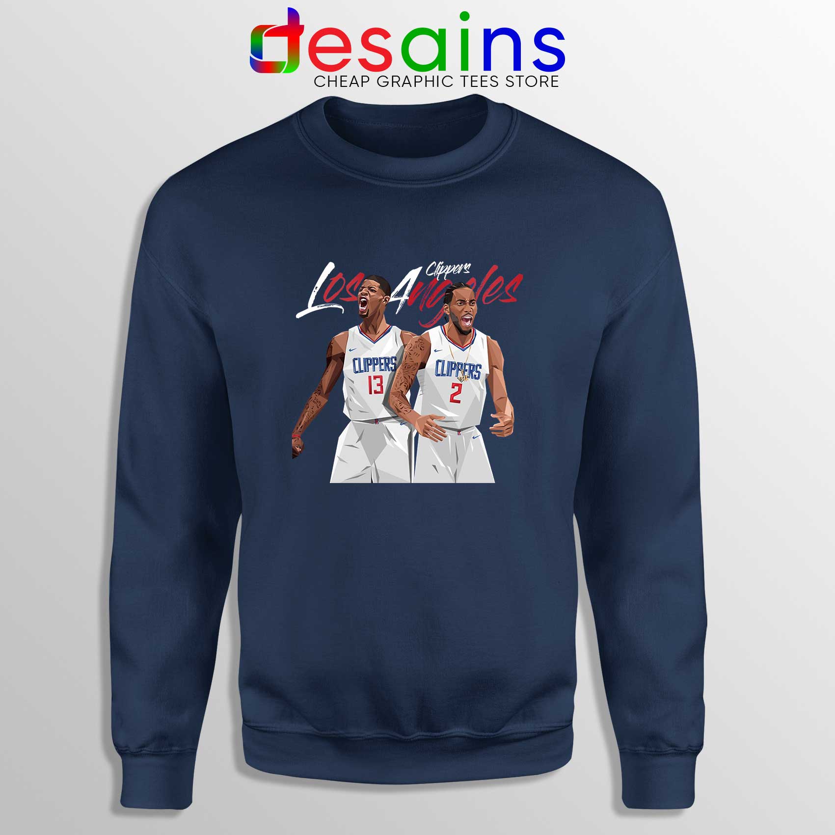 Kawhi Leonard Paul George Sweatshirt LA Clippers NBA - DESAINS STORE