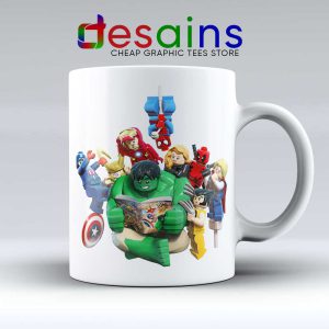 Lego Avengers Endgame Mug - Ceramic Coffee Mugs Lego Print