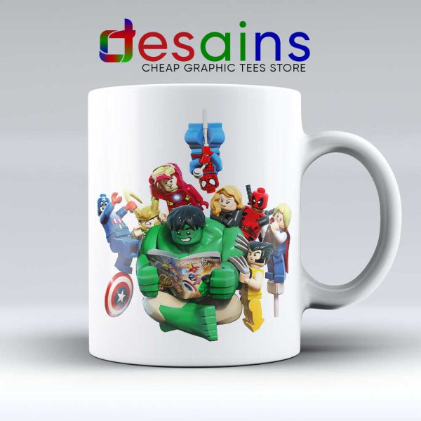 Lego Avengers Endgame Mug - Ceramic Coffee Mugs Lego Print