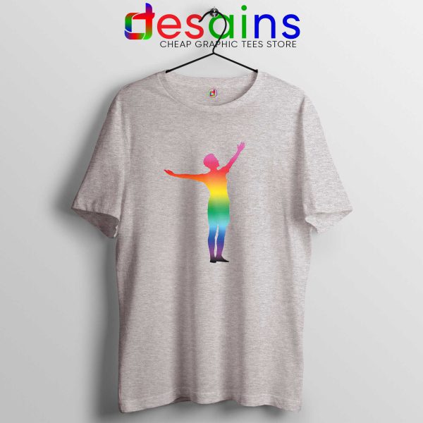 Megan Rapinoe PRIDE Sport Grey Tee Shirt Cheap Rapinoe Tshirts