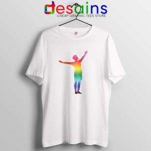 Megan Rapinoe PRIDE White Tee Shirt Cheap Rapinoe Tshirts Size S-3XL