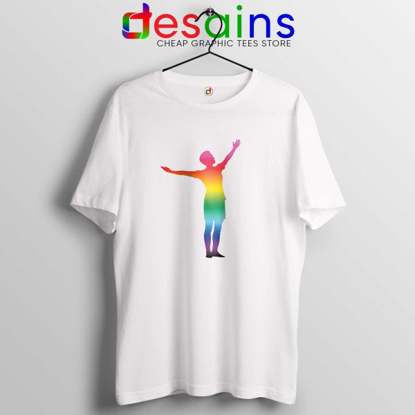 Megan Rapinoe PRIDE White Tee Shirt Cheap Rapinoe Tshirts Size S-3XL