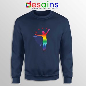 Megan Rapinoe Pride Hero Navy Sweatshirt Cheap Sweater Rapinoe
