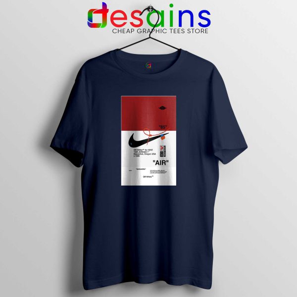 Off White Shoes Air 85 Navy Tshirt Cheap Tee Shirts OffWhite