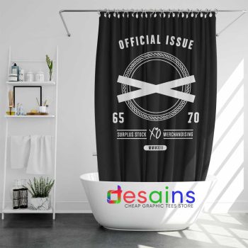 Official Issue XO Shower Curtain The Weeknd Cheap Graphic Curtains