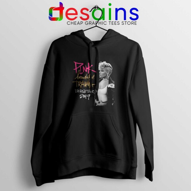 Pink Beautiful Trauma Hoodie World Tour Merch Concert
